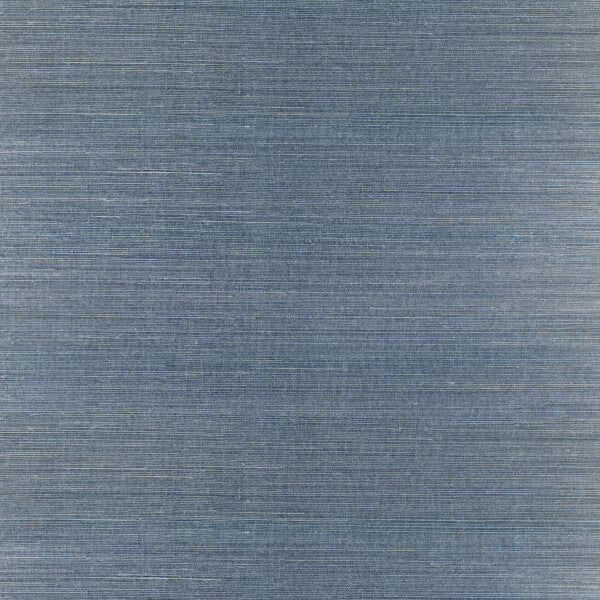 Lamphu Blue Sisal Grasscloth Wallpaper