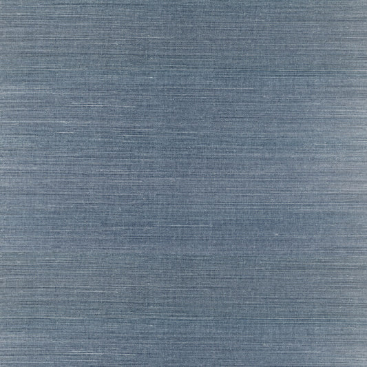 Lamphu Blue Sisal Grasscloth Wallpaper