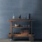 Lamphu Blue Sisal Grasscloth Wallpaper
