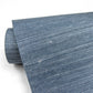 Lamphu Blue Sisal Grasscloth Wallpaper