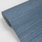 Lamphu Blue Sisal Grasscloth Wallpaper