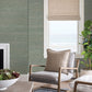 Batad Green Grasscloth Wallpaper