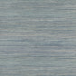 Pattaya Blue Grasscloth Wallpaper