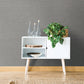 Essence Grey Linen Texture Wallpaper