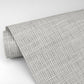 In The Loop Grey Faux Grasscloth Wallpaper