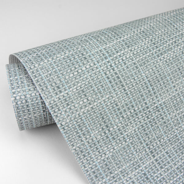 In The Loop Sage Faux Grasscloth Wallpaper