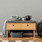 Essence Light Grey Linen Texture Wallpaper