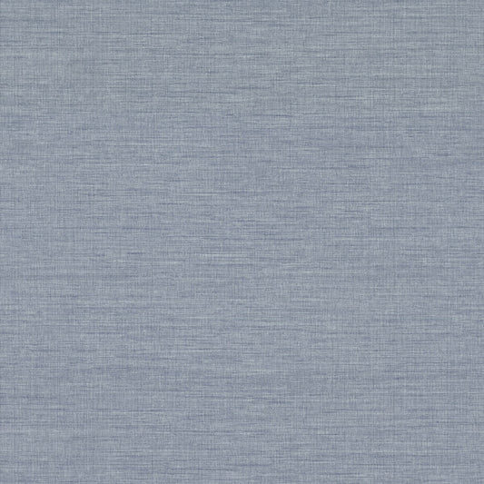 Essence Light Blue Linen Texture Wallpaper