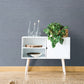 Essence Light Blue Linen Texture Wallpaper
