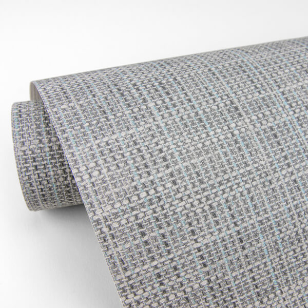 In The Loop Multicolor Faux Grasscloth Wallpaper