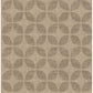Polaris Brass Geometric Wallpaper