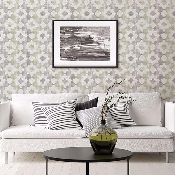 Babylon Multicolor Abstract Floral Wallpaper