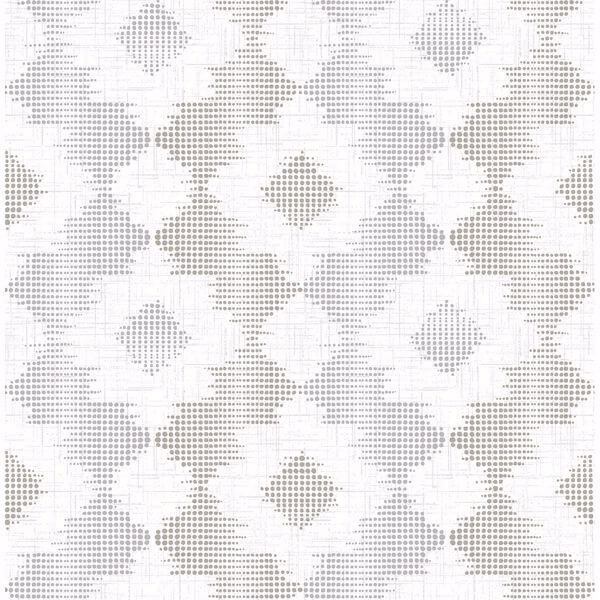 Babylon Metallic Abstract Floral Wallpaper