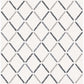 Allotrope Charcoal Linen Geometric Wallpaper