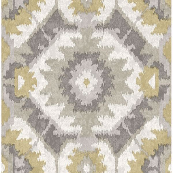 Kazac Grey Shibori Wallpaper