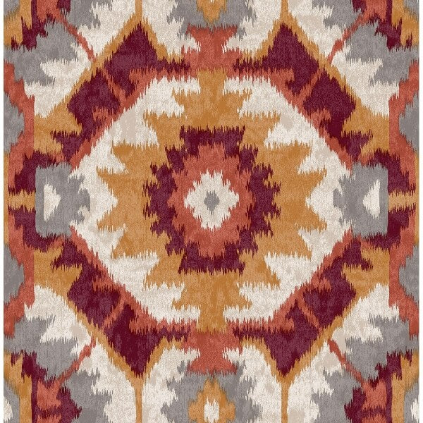 Kazac Multicolor Shibori Wallpaper