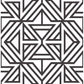 Helios Black Geometric Wallpaper