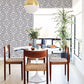 Helios Taupe Geometric Wallpaper
