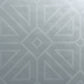 Voltaire Silver Beaded Geometric Wallpaper