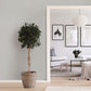 Voltaire Silver Beaded Geometric Wallpaper
