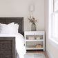 Voltaire Platinum Beaded Geometric Wallpaper