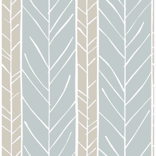 Lottie Slate Stripe Wallpaper