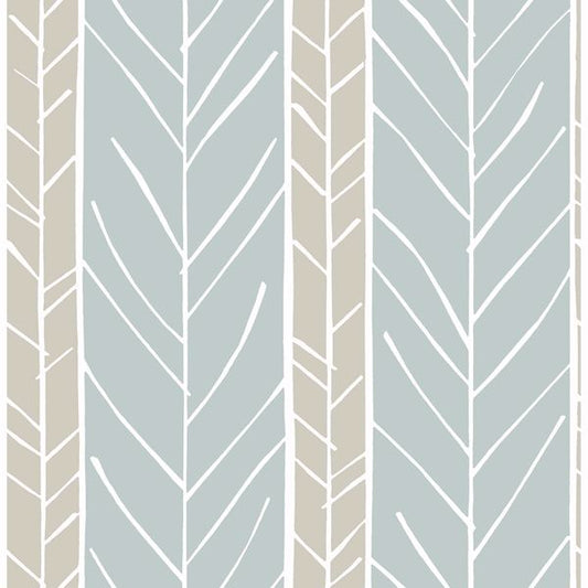 Lottie Slate Stripe Wallpaper