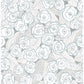 Emery Light Blue Floral Wallpaper