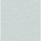 Exhale Light Blue Faux Grasscloth Wallpaper