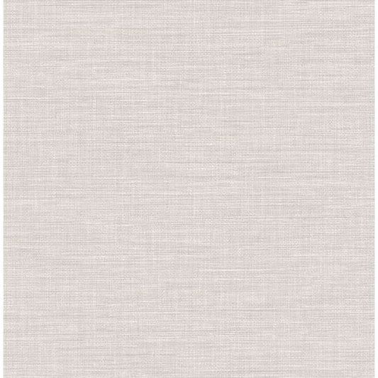 Exhale Light Grey Faux Grasscloth Wallpaper