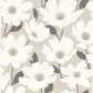 Astera Beige Floral Wallpaper