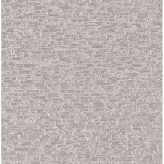 Belvedere Grey Faux Slate Wallpaper