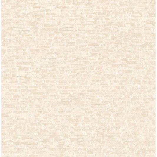 Belvedere Cream Faux Slate Wallpaper