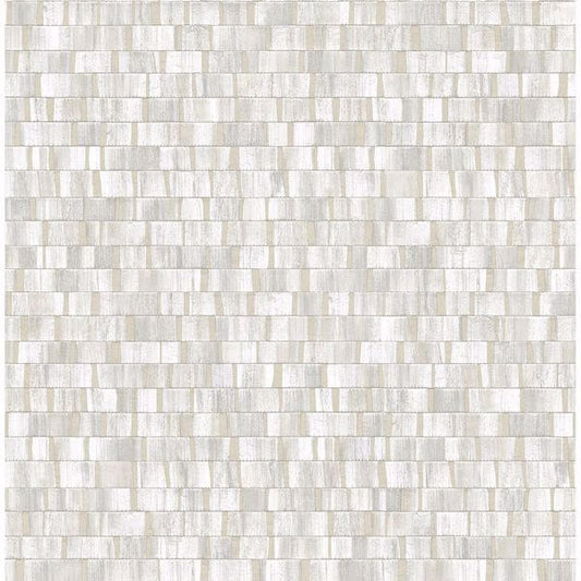 Dobby Light Grey Geometric Wallpaper