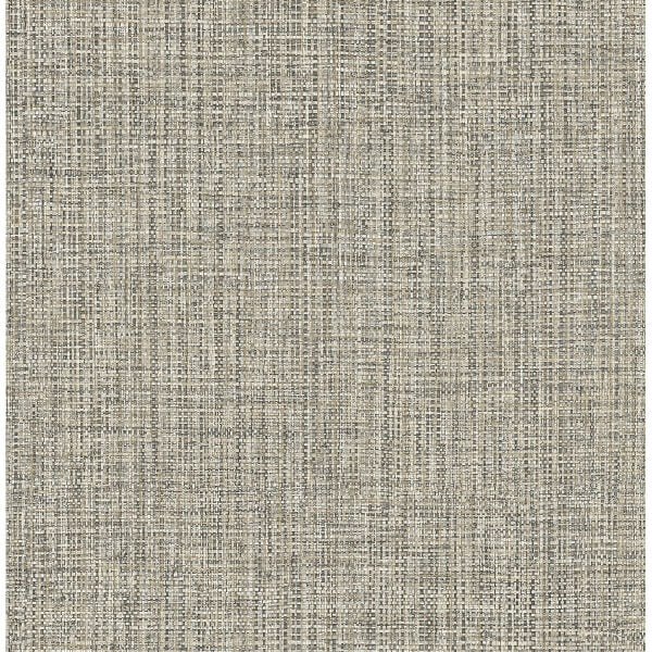Rattan Coffee Woven Wallpaper