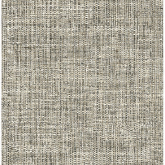 Rattan Coffee Woven Wallpaper