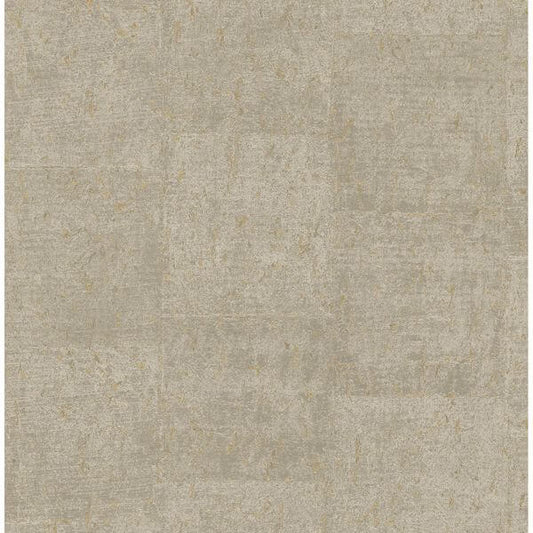Millau Khaki Faux Concrete Wallpaper