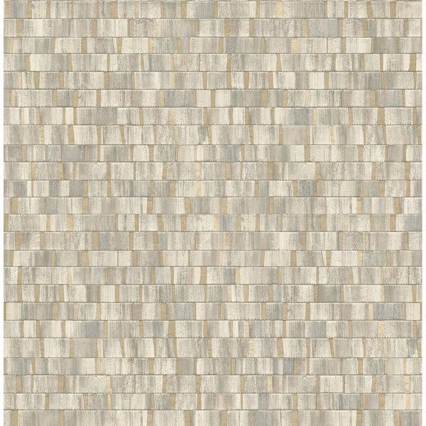 Dobby Gold Geometric Wallpaper