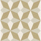 Valiant Beige Faux Grasscloth Geometric Wallpaper