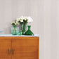 Intrepid Light Grey Faux Grasscloth Stripe Wallpaper