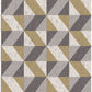 Cerium Metallic Concrete Geometric Wallpaper