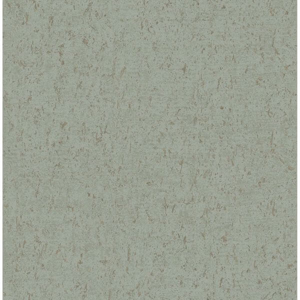 Guri Green Faux Concrete Wallpaper