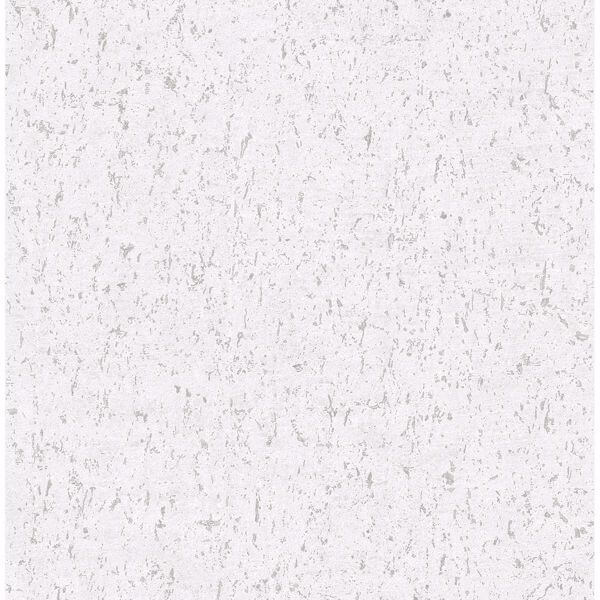 Guri White Faux Concrete Wallpaper