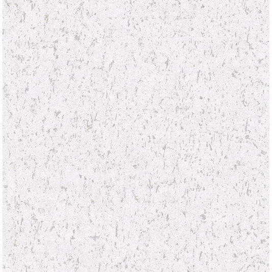 Guri White Faux Concrete Wallpaper