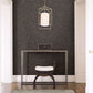 Gallerie Dark Brown Geometric Wood Wallpaper