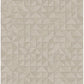Gallerie Cream Geometric Wood Wallpaper