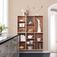 Gallerie Cream Geometric Wood Wallpaper