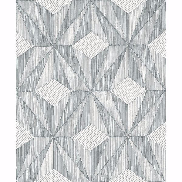 Paragon Slate Geometric Wallpaper