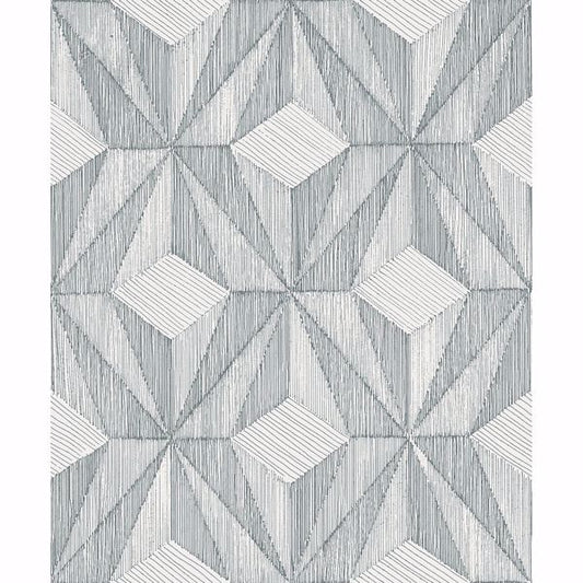 Paragon Slate Geometric Wallpaper
