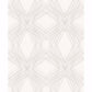 Relativity Off White Geometric Wallpaper